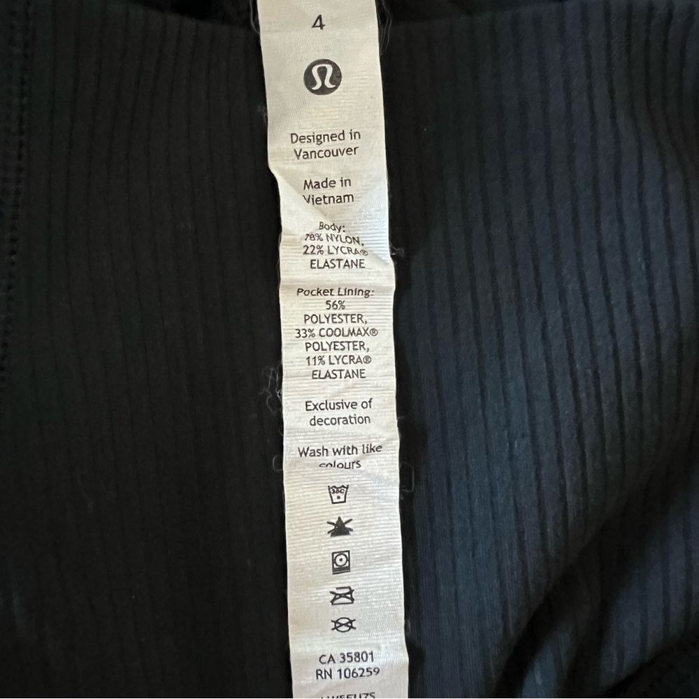 lululemon Align High-Rise Ribbed 28” Legging - Picture 5 of 7
